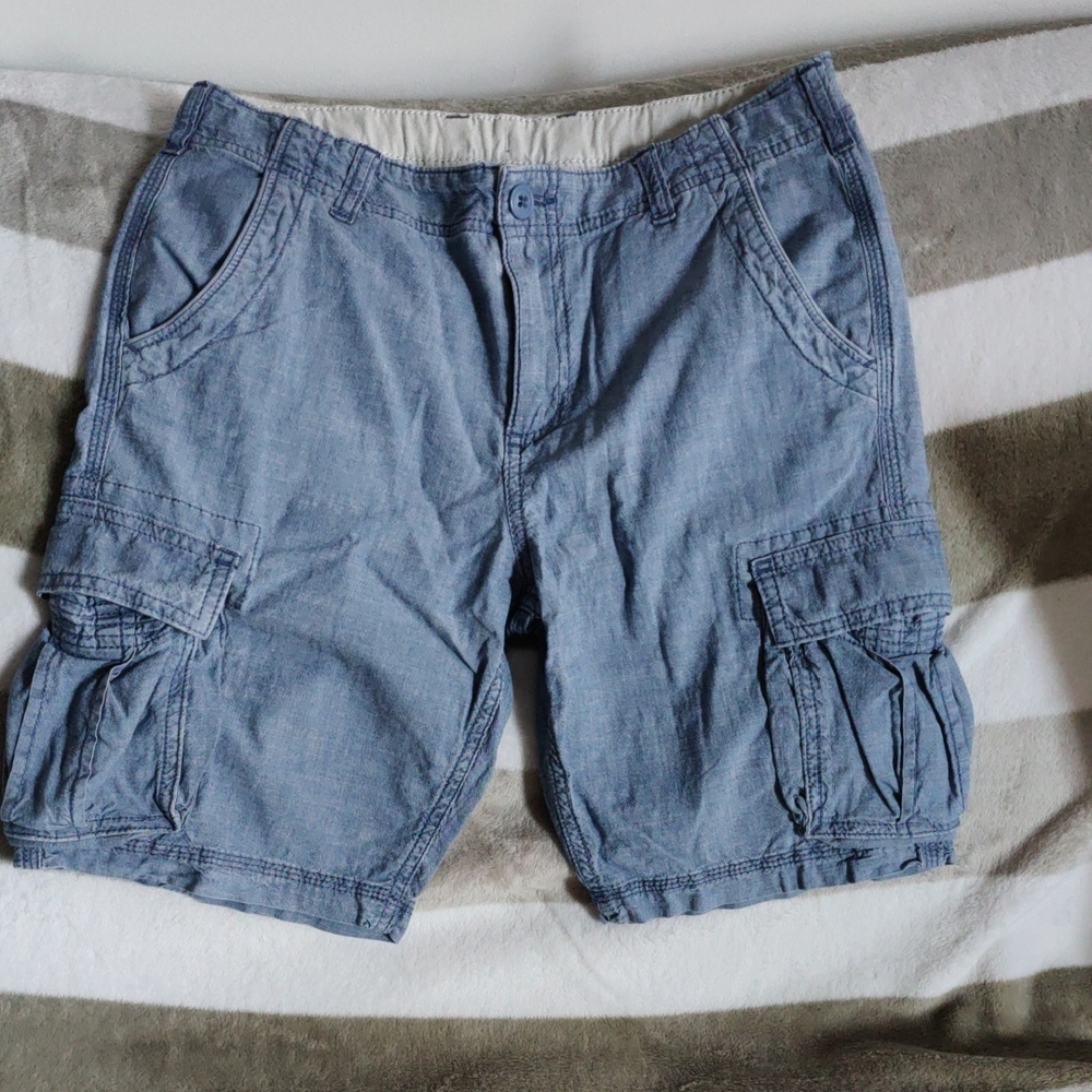 GAP Kids Light Blue Cargo Shorts
